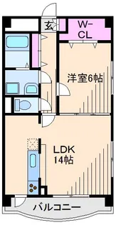 セゾンマノワール【3階】の間取り
