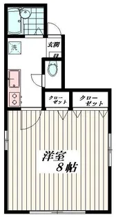 グレースウエストコート【2階】の間取り