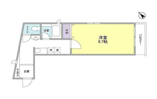 スプリングヒルズ【3階】の間取り