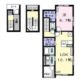 S・Sフローラセゾン II【1階】の間取り