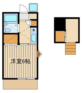 グリーンパレス【1階】の間取り