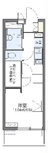 レオパレスIBA【3階】の間取り
