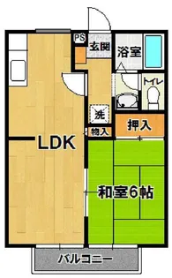 ドルフつくば【1階】の間取り