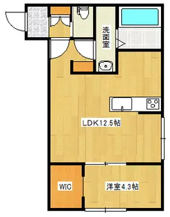 モナベルII【2階】の間取り