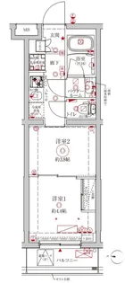 クレイシアIDZ大泉学園【3階】の間取り