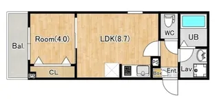 ジーメゾン春日部豊春ノア【3階】の間取り