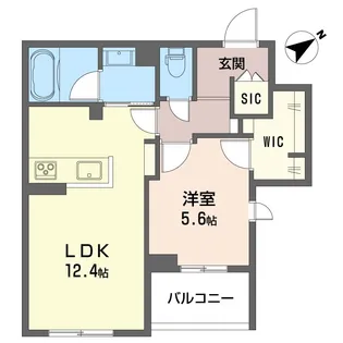 HINODE【3階】の間取り