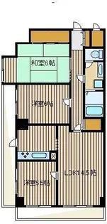 LIVE CITY90【3階】の間取り