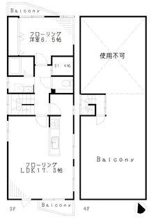 小林ビル【3階】の間取り
