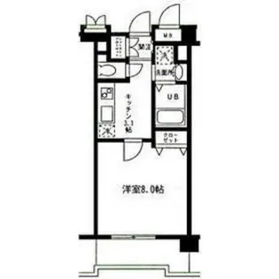シャルマン秀栄【3階】の間取り