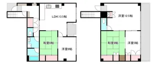 有田ビルの間取り
