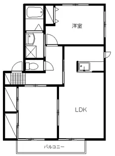 グランシード坂本 B棟【2階】の間取り