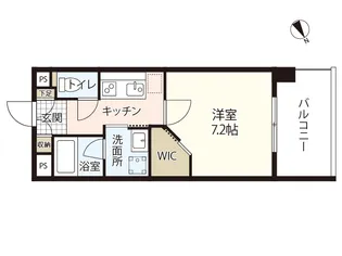 コンフォート楠木【5階】の間取り