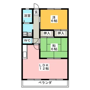 ガーデンロイヤル B棟【1階】の間取り