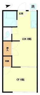 陽光ハウス【2階】の間取り