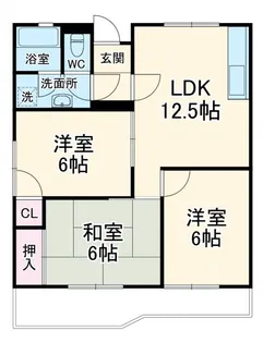 坂本マンション【2階】の間取り