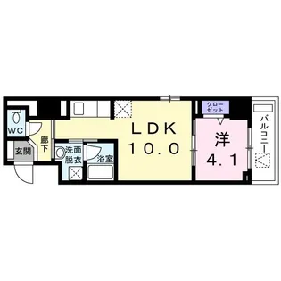 ケヤキグランデI【7階】の間取り