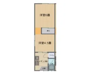 サンホーム平野【1階】の間取り