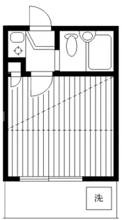 西ノ杜弐番館【2階】の間取り