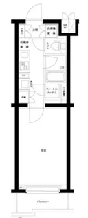 ルーブル西蒲田参番館【3階】の間取り