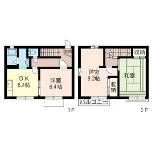 コアロードM【1階】の間取り