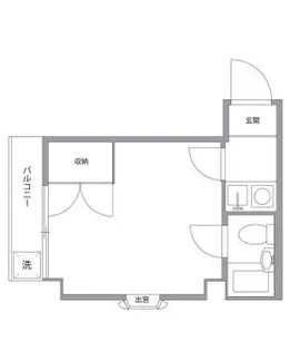 パークシャトー【2階】の間取り
