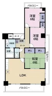 ラフィーネII【3階】の間取り