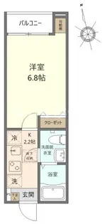 エクセラン仲六郷【2階】の間取り