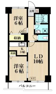 セントラルパレス【3階】の間取り