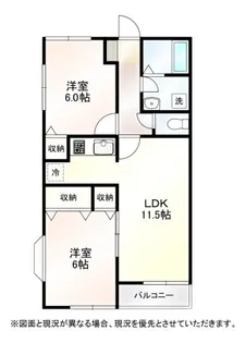 パークサイド久下【1階】の間取り