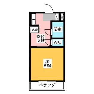 ヴィラ寺ヶ谷I【1階】の間取り