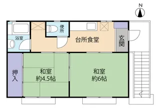 グランドリーフ【2階】の間取り