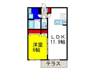 Casa felice vita【1階】の間取り