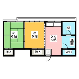河合ビル【4階】の間取り