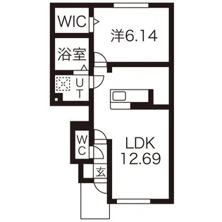 ウインドウII【1階】の間取り