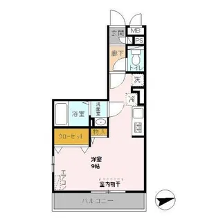 リヴィエール【1階】の間取り