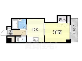 第2東三国グランドハイツ北【7階】の間取り