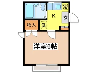 モンシャト-宮崎【1階】の間取り