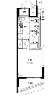 S-RESIDENCE曳舟【5階】の間取り