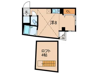 サンライズ高田馬場【5階】の間取り