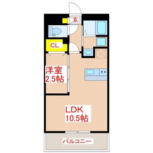 Y’sBLD.22【1階】の間取り