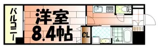 ブルースクエア響IV【6階】の間取り