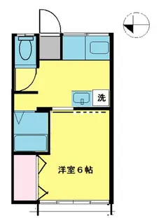 桃源荘【2階】の間取り