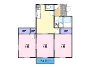 ミキハウス【2階】の間取り