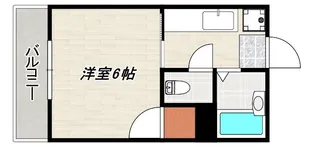 レインボー鴨池【4階】の間取り