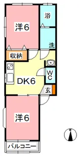 NTYコーポ【2階】の間取り