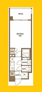 BluRock東神奈川【2階】の間取り