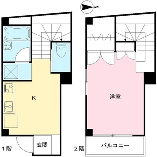 ヴェラーチェ大岡山【1階】の間取り