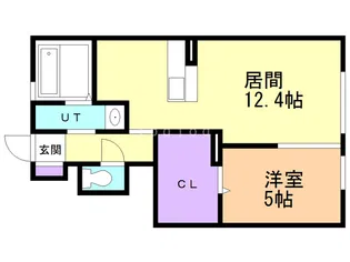 ミキKハウス【1階】の間取り