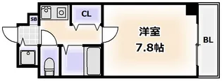 フロレスコ昭和町【1階】の間取り